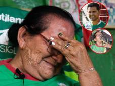 Doña Queta quiere que Marathón gane la décima corona en su historia y mandó mensaje a Víctor Coello. FOTOS: Mauricio Ayala / DIEZ.HN