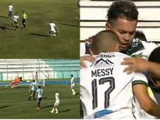 ¡Messy le metió gol a Ronaldo en Honduras! Así fue la diana del atacante del Juticalpa al Génesis PN por Liga Nacional