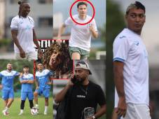 Supremo sorprendió con su anuncio para el partido del viernes, el tiktoker que desconvocó y volvió a llamar; un 'infiltrado' en el entrenamiento y los que regresan para jugar ante los cariocas. (FOTOS: Mauricio Ayala)