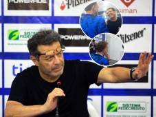 Encaró a periodista: La caldeada conferencia de Hugo Pérez, técnico de El Salvador: “No tenemos absolutamente nada”
