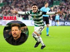 Diego Simeone alabó la parte ofensiva del Celtic, donde Luis Palma se desenvuelve.