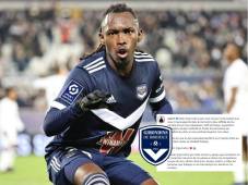 Alberth Elis militó tres años en el Girondins de Burdeos de Francia.