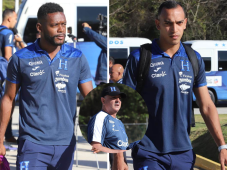La Selección de Honduras inició este lunes su segundo microciclo del 2023 previo a los partidos ante El Salvador y Canadá. FOTO: Marvin Salgado.