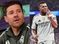 Xabi Alonso elogió a Mbappé luego del doblete del francés en la Copa del Rey.