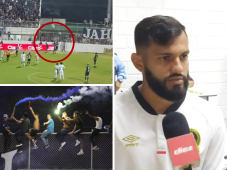 El futbolista del Olimpia fue titular en el triunfo de su equipo sobre Motagua en la final de ida del torneo Apertura 2022.