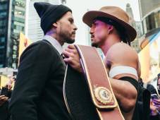 Téofimo López ha vivido un cara a cara muy caliente frente a Arnold Barboza Jr, a quien enfrentará el próximo 2 de mayo en New York.