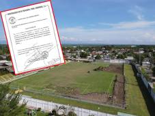 El estadio Humberto Micheletti quedó solo iniciado el trabajo ya que al día siguiente estaba tomado por personas de la Municipalidad Progreseña, generando un conflicto con autoridades de Condepor.