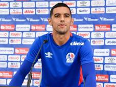 El uruguayo Emanuel Hernández espera primero el mejor de los resultados ante Juticalpa FC para centrarse de lleno en América por la Concacaf. Foto Aníbal Vázquez.