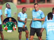 Devron García fue convocado de emergencia ante la baja de Carlos Meléndez, quien se lesionó en el encuentro amistoso ante Venezuela. FOTOS: Mauricio Ayala.