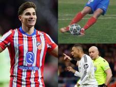 Julián Álvarez celebra: la IFAB cambia la regla de los dos toques por el polémico penal anulado ante Real Madrid