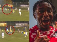 ¡Ganaron 10-0! Hondureño Nayrobi Vargas anota su primer hat-trick con la Sub-19 del Mainz