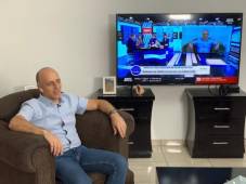 El profesor Coito durante el programa que se transmite en ESPN.