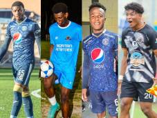 Humer Connor, Kenny Martínez, Alex Welcome y Alfred Jervis son fruto del Juventus FC Roatán.