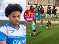 La Selección de Honduras se encuentra entrenando y reconoció el escenario del estreno en el Mundial de Qatar 2025 Sub-17. Foto cortesía FFH.