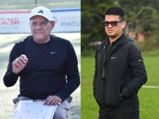 Carlos Orlando Cabellero, DT del Deportes Savio y Pablo Caballeros, entrenador del Atlético Independiente, son padre e hijo en la Liga de Ascenso de Honduras.