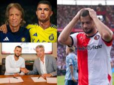 El futbolista firmó un histórico contrato con el Al Nassr de Cristiano Ronaldo, viajó a Arabia y vivió un calvario; Atlético de Madrid lo rescata y lo presenta tras el escándalo con el club saudí.