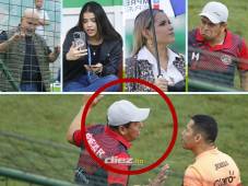 Reynaldo Tilguath no se quedó callado, las hermosas mujeres que cautivaron y el festejo de los golazos del Marathón ante Génesis en el Yankel Rosenthal. FOTOS: Neptalí Romero.