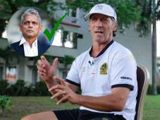 El entrenador argentino atendió a DIEZ en Nueva York, donde el club albo jugará otros amistosos.