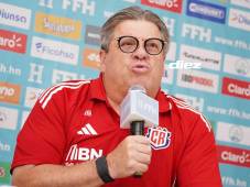 Miguel Herrera no entró en detalles son la lesión de Celso Borges, fue la última pregunta. Fotos Neptalí Romero.