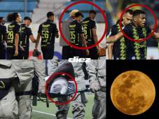 No se vio en TV: Tristeza y amargura en Real España, futbolista de Real Sociedad encendió las alarmas y la bella foto de la luna. FOTOS: Yoseph Amaya.