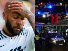 Dani Alves está detenido en Barcelona sin pagar fianza tras ser acusado de supuesta agresión sexual.