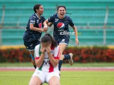 Motagua le pega al Marathón en el Olímpico en la ida de las semifinales de la Liga Nacional Femenina de Honduras