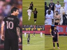 Messi fue la sensación en la goleada de Inter Miami a Olimpia en la noche del 8 de febrero en el Estadio Olímpico de San Pedro Sula y estas son las postales de algunos aficionados. (Fotos Cortesía de aficionados)