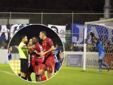 El grosero error del ‘Buba’ López que condenó al Real España en el duelo contra Motagua en Comayagua
