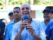 Nasry Asfura (Partido Nacional) está venciendo a Salvador Nasralla (Partido Liberal) y Rixi Moncada (Libre). Fotos internet.