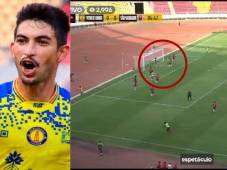 ¡On fire! Jonathan Rubio se luce con golazo y sigue encendido con el Petro Atlético de África