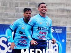 Edwin Maldonado anotó un golazo y fue clave para la victoria de Génesis PN en la casa de Lobos UPNF. Foto cortesía Génesis.