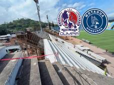 La remodelación del sector de sol ha avanzado y esperan habilitar una parte para el desarrollo final del torneo Apertura.