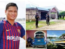 El exfutbolista sigue prófugo, cuando las autoridades llegaron a su residencia en Tela, Atlántida, un día antes la había abandonado, según informan las autoridades.