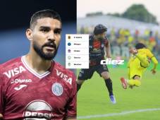 Real España cayó derrotado en su visita frente al CD Choloma, un resultado sorpresa. Fotos Moisés Valenzuela, Neptalí Romero y Mauricio Ayala.