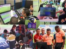 ¡LO TENES QUE SABER! Los detalles curiosos del uso del FVS VAR en la Liga Nacional de Honduras. FOTOS: Alex Pérez | Liga Nacional.