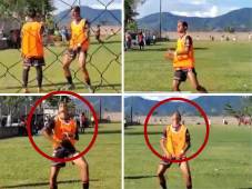 Sucedió en la Liga de Ascenso: Futbolista del Deportes Savio y su polémico festejo en partido contra el América de Gracias, Lempira