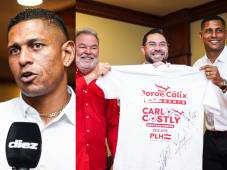 Carlo Costly fue presentado oficialmente como candidato del Partido Liberal de Honduras. FOTO: Mauricio Ayala.