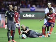 Tremenda presentación de Keylor Navas en el duelo frente a Honduras. Fotos Yoseph Amaya y Mauricio Ayala.