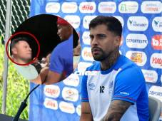 El lateral izquierdo atendió la conferencia de prensa de Olimpia previo el duelo ante Lobos UPNFM. FOTO: José Aníbal Vásquez.
