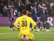 PSG humilló a Brest en la vuelta de los playoffs de la Champions League.