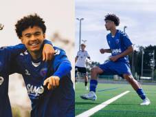 Paul Le Jeune Laboriel juega con la U-16 del US Concarneau de la tercera División de Francia. Foto cortesía.