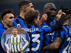 Inter derrotó a la escuadra de Cristiano Ronaldo y empata con el Milan en el liderato de la Serie A.