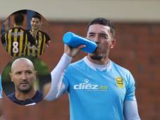 El flamante fichaje del Real España está encendido con goles en los amistosos previo al Apertura 2023. FOTO: Mauricio Ayala.