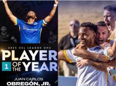 Juan Carlos Obregón da el bombazo en Estados Unidos: La USL lo galardonó con el premio a Mejor Jugador del Año