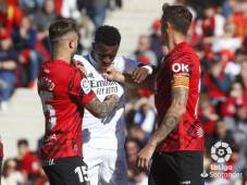 El Real Madrid podría quedar a ocho puntos del Barcelona luego de perder en su visita a Mallorca. (Foto LaLiga)