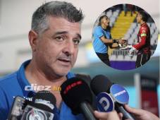 El entrenador del Motagua analizó el infartante choque ante Herediano por Copa Centroamericana. ¿Qué dijo del arbitraje hondureño? FOTO: Mauricio Ayala.