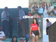 En el estadio Roberto Suazo Córdova se vivió un gran ambiente con la victoria del Olimpia. Fotos Alex Pérez.