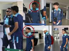 Las imágenes de la salida del Motagua rumbo a Belice, país donde debutará en la Copa Centroamericana. FOTOS: Estalin Irías.
