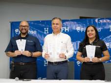 Boletería que se dio a conocer a los medios de comunicación en la conferencia de prensa. Fotos Mauricio Ayala y Jeffred Ramírez.