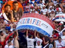 Los aficionados del Olimpia le dieron tremenda sorpresa a Messi quien quedó impactado por el tamaño del bombo que cargaba la Ultrafiel.